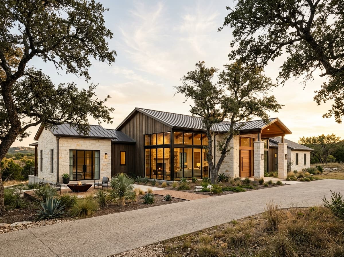 Hill Country Contemporary Ranch