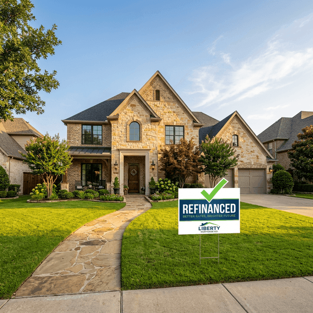 Texas home eligible for rate and term refinance
