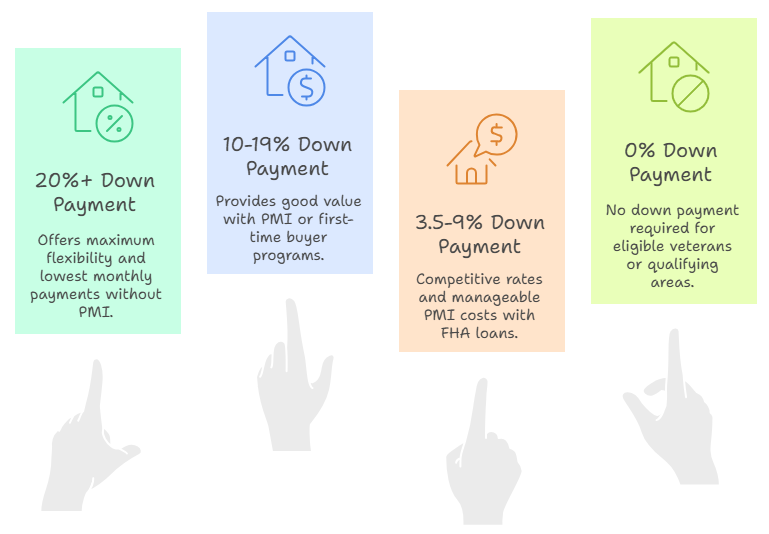 Down Payment Available and LTV Considerations